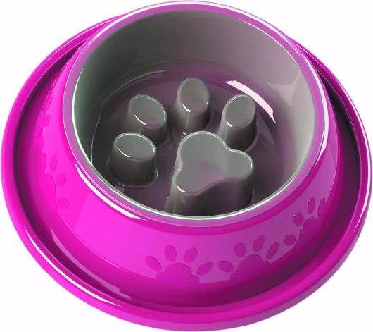 COMEDOURO COMA MELHOR MED 5X1 ROSA