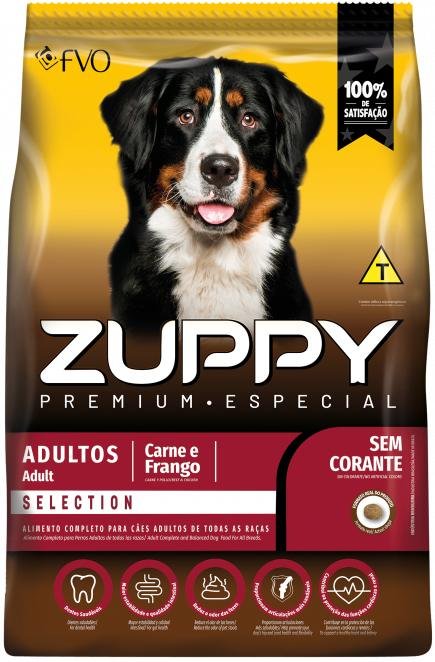 ZUPPY SELECTION CAES ADULTOS CARNE/FRANGO 20KG 