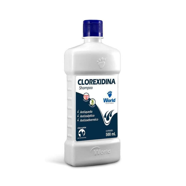 WORLD DUGS SHAMPOO CLOREXIDINA 500ML