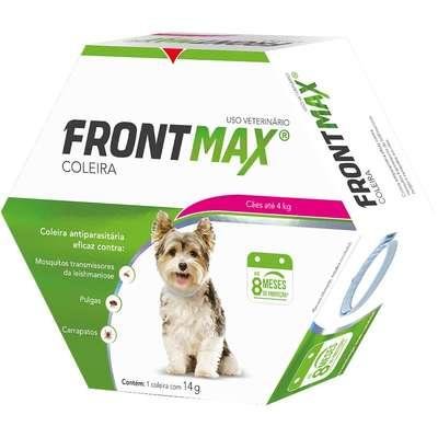 FRONT MAX COLEIRA ANTIPARASITARIA CAES ATE 4KG 