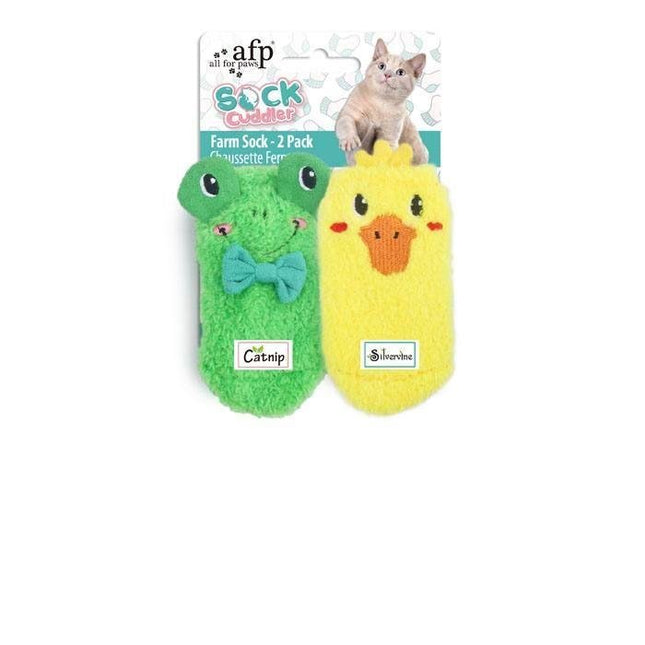 AFP BRINQUEDO CAT FARM SOCK -2 PACK (2952)