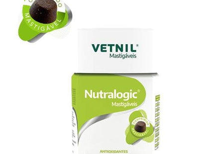 VETNIL NUTRALOGIC MASTIGÁVEIS 120G - 60 COMPRIMIDOS