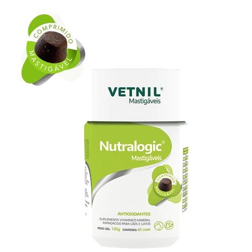 VETNIL NUTRALOGIC MASTIGÁVEIS 120G - 60 COMPRIMIDOS