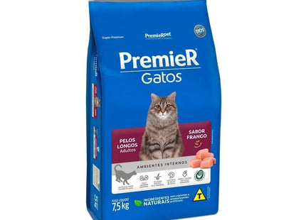 PREMIER GATOS ADULTOS CAST. 7 A 11 ANOS FRANGO 7,5KG