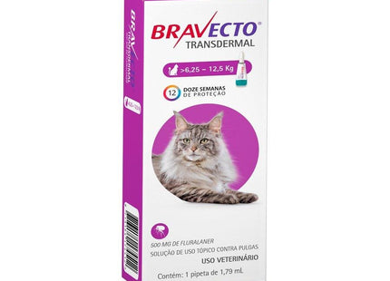 MSD BRAVECTO PLUS GATOS 6,25 A 12,5KG