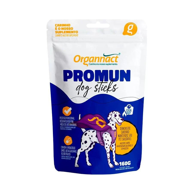 ORGANNACT PROMUN DOG STICKS 160G