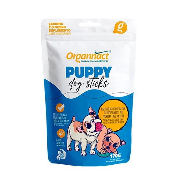 ORGANNACT PUPPY DOG STICKS 170G