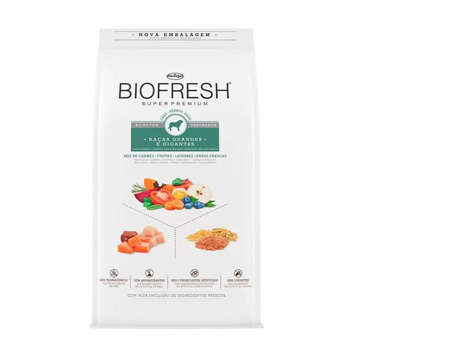 BIOFRESH CAES ADULTOS CASTRADOS GRANDES/GIGA 15KG