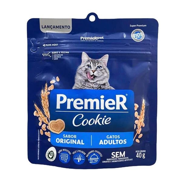 PREMIER COOKIE GATOS ADULTOS 40G