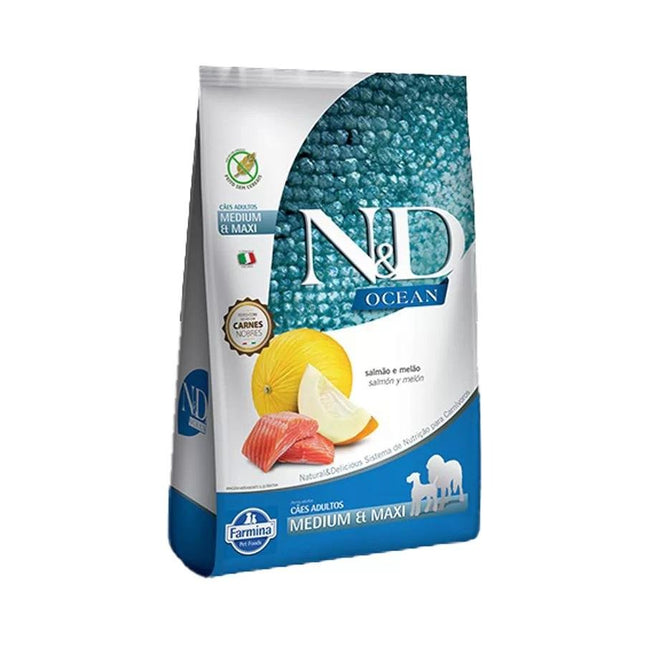 NED OCEAN CAES ADULTOS SALMAO/MELAO MED/MAXI 10,1KG