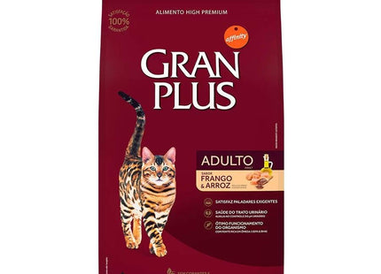 GRAN PLUS GATOS ADULTOS FRANGO 10,1KG
