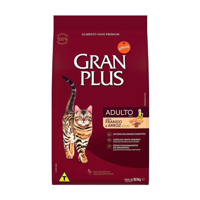 GRAN PLUS GATOS ADULTOS FRANGO 10,1KG