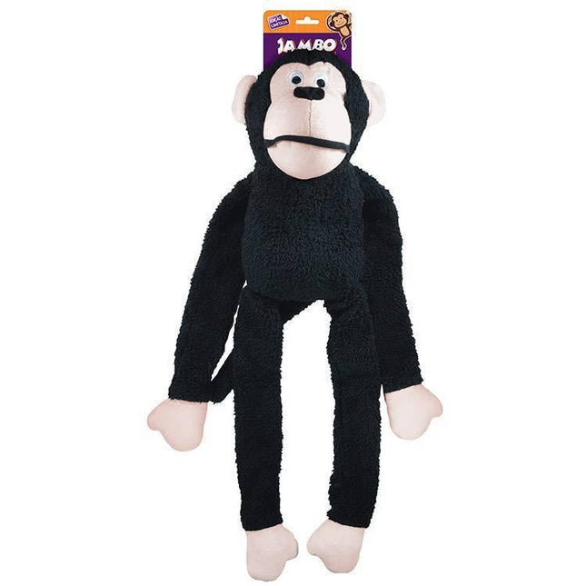 JAMBO BRINQ. PELUCIA MACACO GIGANTE PRETO