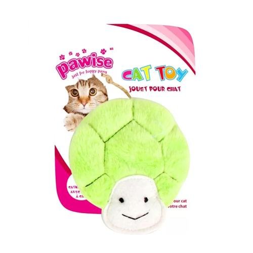 PAWISE BRINQUEDO P/ GATOS PELUCIA TARTARUGA (28182)