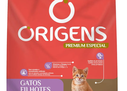ORIGENS GATOS FILHOTES FRANGO/CEREAIS 1KG