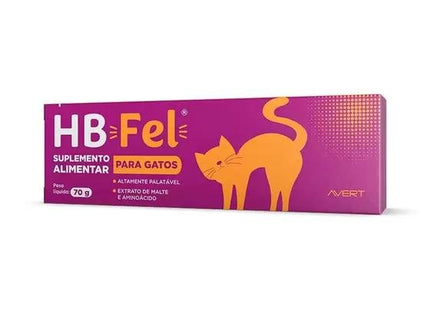 AVERT HBFEL SUPLEMENTO PARA GATOS PASTA 70G