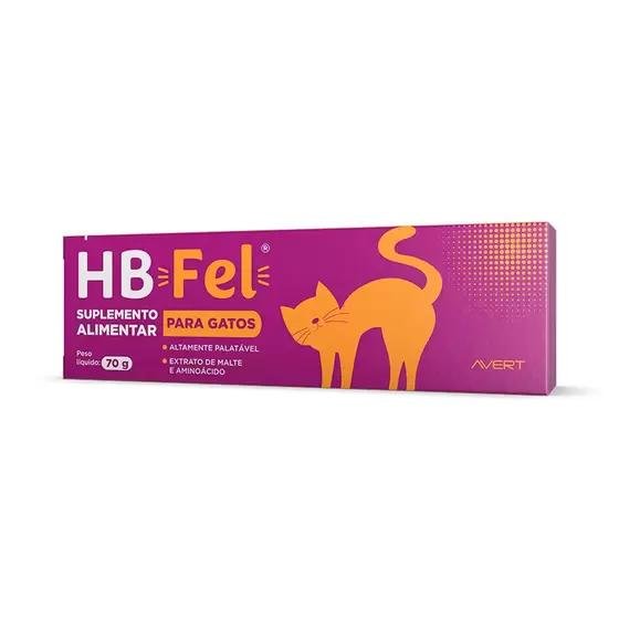 AVERT HBFEL SUPLEMENTO PARA GATOS PASTA 70G