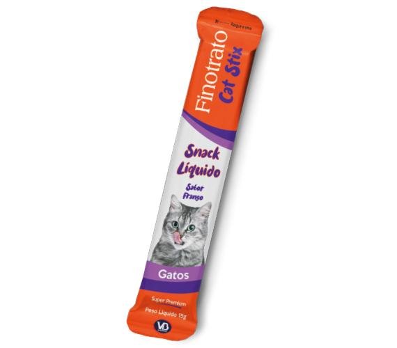 FINOTRATO CAT STIX SNACK LIQUIDO FRANGO 15G
