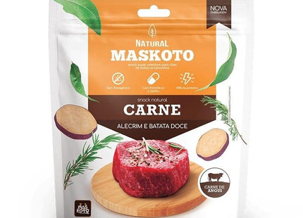 NATURAL MASKOTO SNACK CARNE/ALECRIM/BATATA 60G