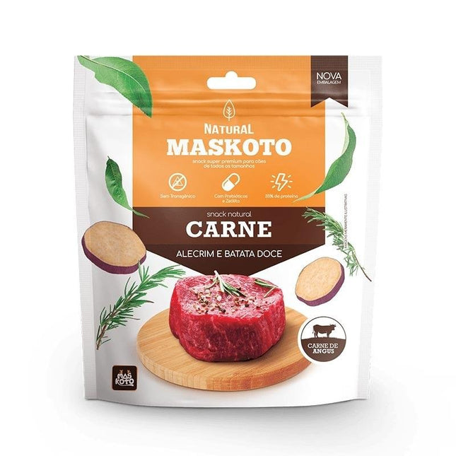 NATURAL MASKOTO SNACK CARNE/ALECRIM/BATATA 60G