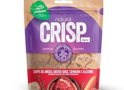 NATURAL CRISP CHIPS DE ANGUS/BATATA/CENOURA/ALE 100G