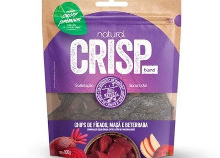 NATURAL CRISP CHIPS DE FIGADO/MACA/BETE 100G