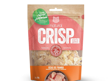 NATURAL CRISP CAT ISCAS DE FRANGO 20G