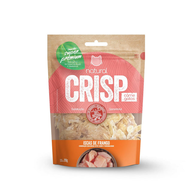 NATURAL CRISP CAT ISCAS DE FRANGO 20G