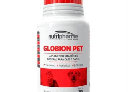 NUTRIPHARME GLOBION PET - 30 COMPRIMIDOS 