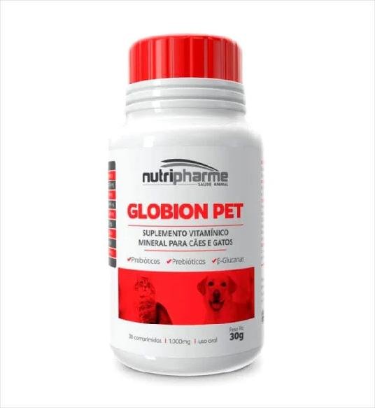 NUTRIPHARME GLOBION PET - 30 COMPRIMIDOS 