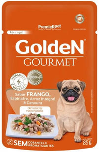 GOLDEN GOURMET CAES ADULTOS PORTE PEQ. FRANGO 85G