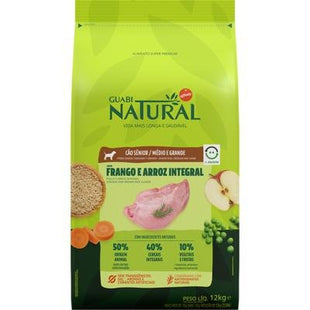 NATURAL CAES SENIOR MED/GRANDES FRANGO/ARROZ 12KG