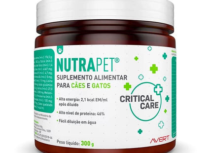 AVERT NUTRAPET SUPLEMENTO ALIMENTAR EM PO 300G