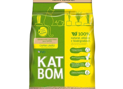 KATBOM AREIA HIGIENICA CAPIM LIMAO 6KG