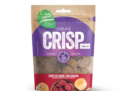 NATURAL CRISP CHIPS DE CARNE COM BANANA 20G