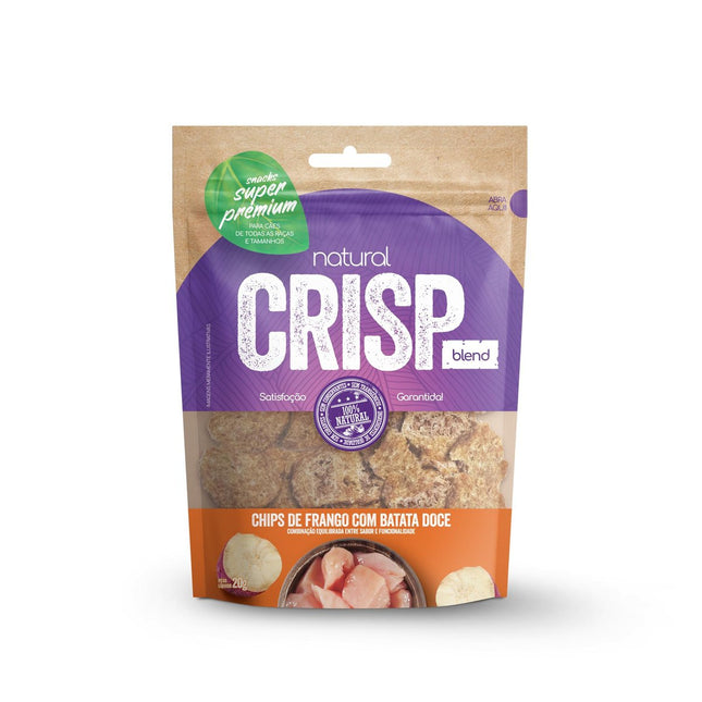 NATURAL CRISP CHIPS DE FRANGO E BATATA DOCE 20G