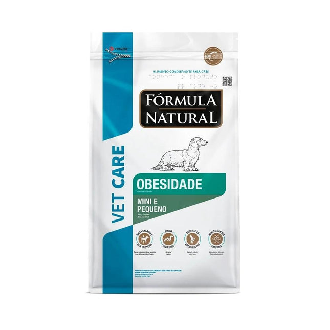 FORMULA NATURAL VET CARE CAES OBESIDADE MINI/PEQ 10,1KG