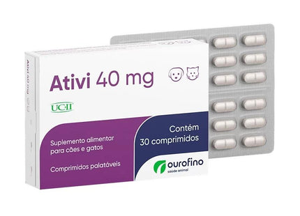 OURO FINO ATIVI 40MG - 30 COMPRIMIDOS