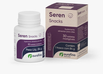 OURO FINO SEREN SNACKS 84G - 30 TABLETES