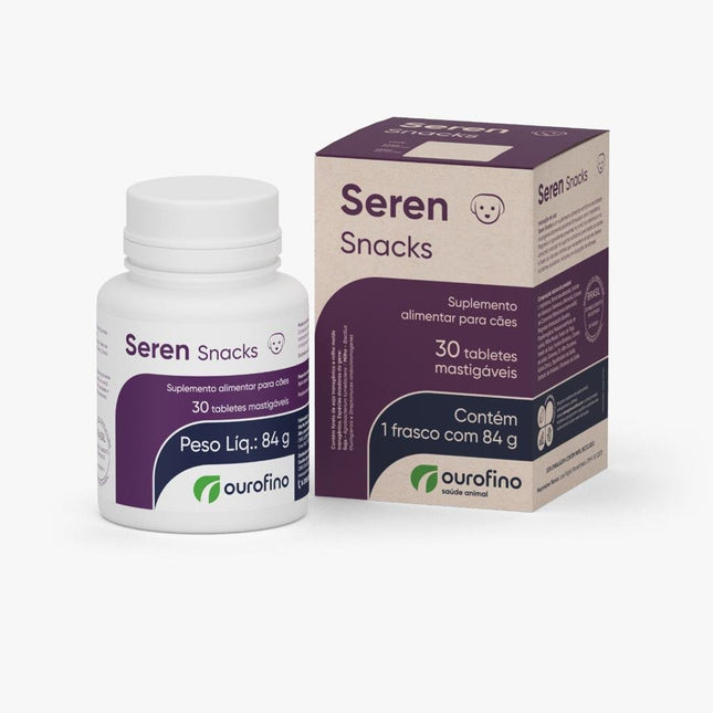 OURO FINO SEREN SNACKS 84G - 30 TABLETES