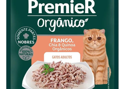 PREMIER GOURMET ORGANICO GATOS ADULTOS FRANGO 70G