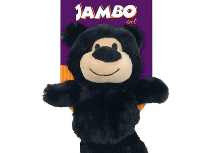 JAMBO BRINQ. PELUCIA HAPPY BEAR PEQUENO PRETO