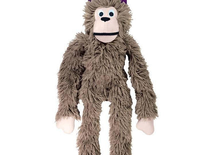 JAMBO BRINQ. PELUCIA MACACO PELUDO MARROM GRANDE