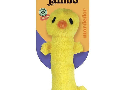 JAMBO BRINQ. PELUCIA BARRIGUINHA PLUSH PATO AMARELO
