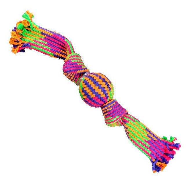 JAMBO BRINQ. CORDA COLORFULL NOH BOLA