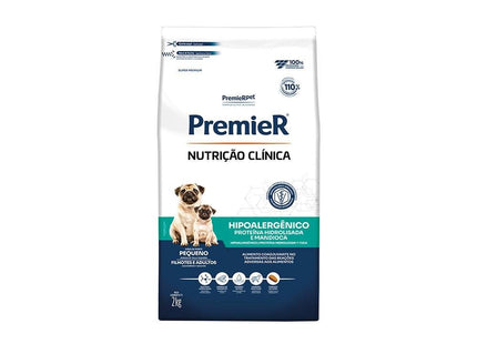 PREMIER CAES HIPO. HIDRO ADULT/FILH PORTE PEQ. 2KG