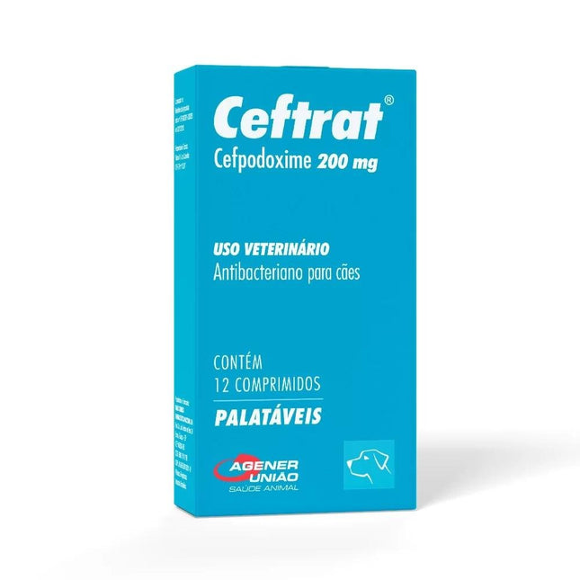 AGENER CEFTRAT 200MG 12 - COMPRIMIDOS 