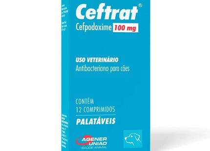AGENER CEFTRAT 100MG 12 - COMPRIMIDOS 