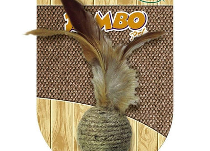 JAMBO BOLA NATURAL PARA GATOS 