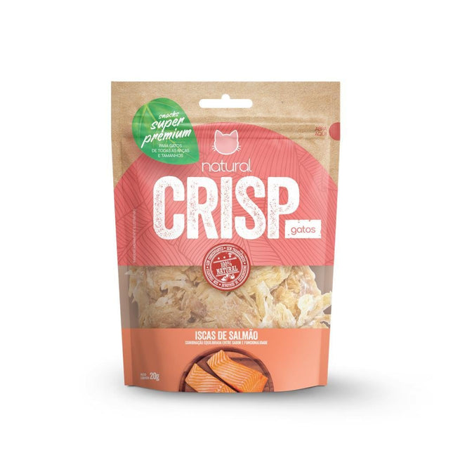 NATURAL CRISP CAT ISCAS DE SALMAO 20G